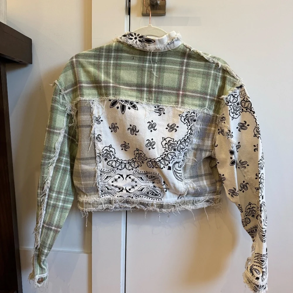 JADED LDN Patchwork Jacket - Picture 4 of 4